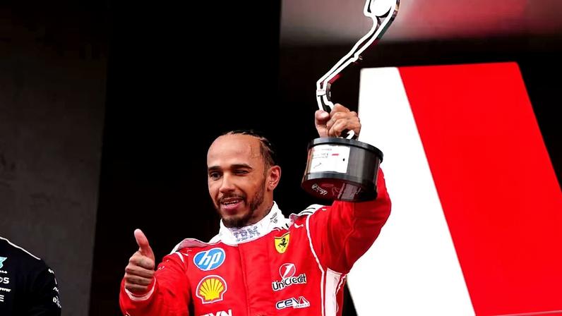 Lewis Hamilton chegou em segundo lugar no GP de Mônaco da F1 2026 — Foto: David Davies/PA Images via Getty Images