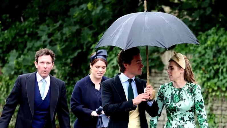 Família real participa do casamento de Peter Phillips, neto da rainha