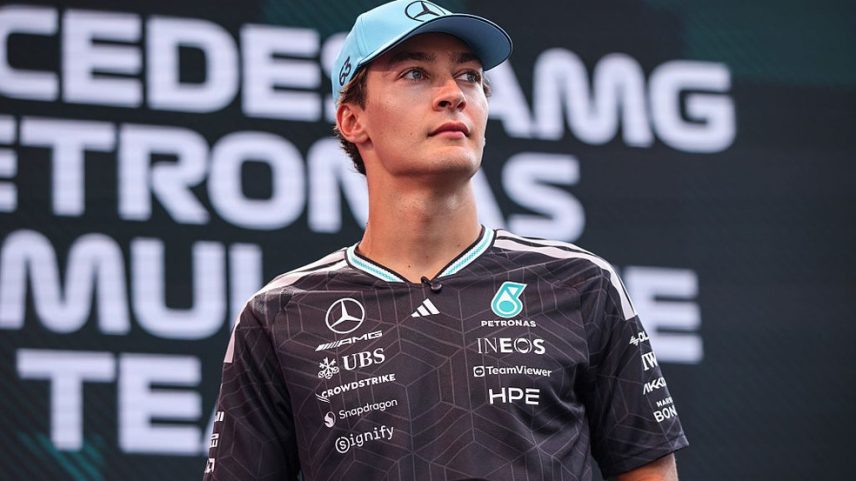 George Russell no GP de Mônaco da F1 2026 — Foto: Gongora/NurPhoto via Getty Images