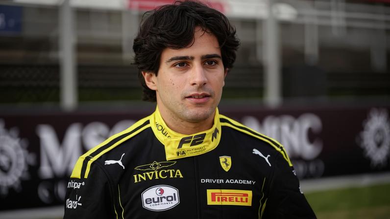 Rafael Câmara faz a pole position para a etapa de Barcelona-Catalunha da F2 — Foto: David Davies/PA Images via Getty Images