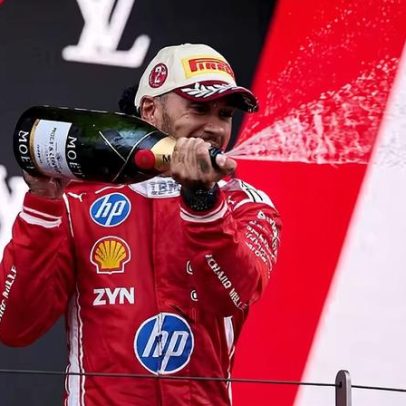 Hamilton ganha vantagem com vice-líder da F1 e mira vitória pela Ferrari