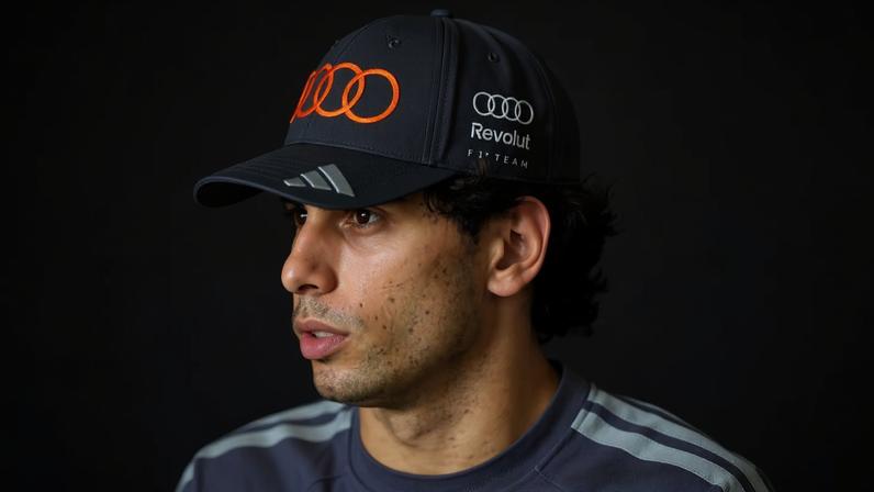 Gabriel Bortoleto terminou o GP de Barcelona-Catalunha em 11º lugar — Foto: Jayce Illman/Getty Images
