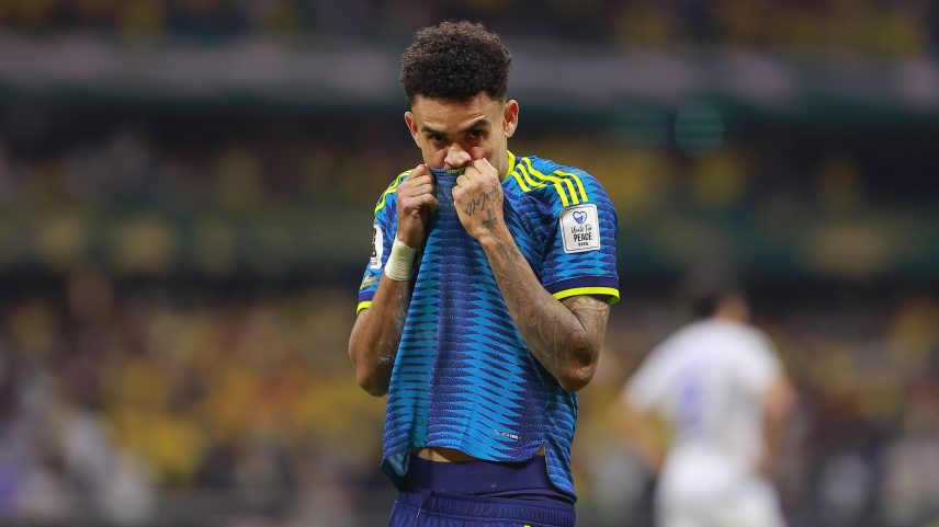 Luis Díaz se emociona na estreia da Copa com vitória da Colômbia