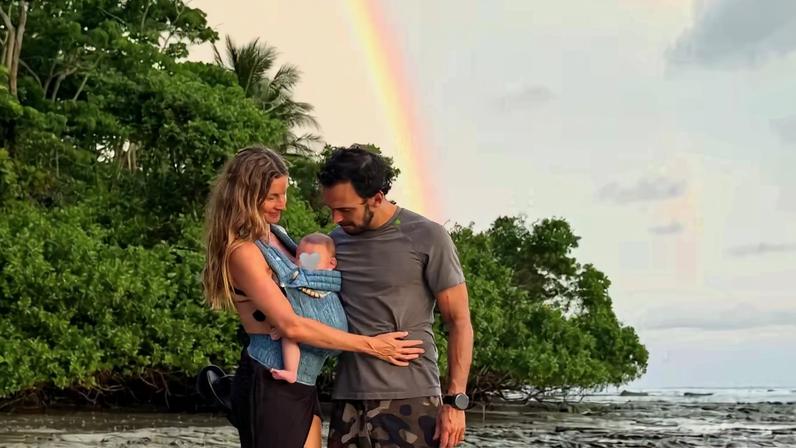 Post de Dia dos Pais de Gisele Bündchen atrai imprensa internacional