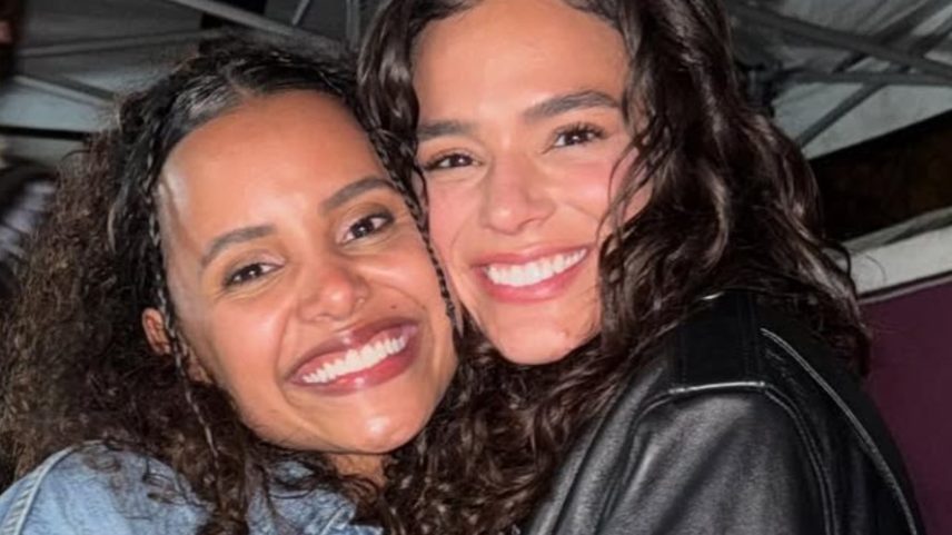 Gleici Damasceno comenta cenas da série e elogia Bruna Marquezine