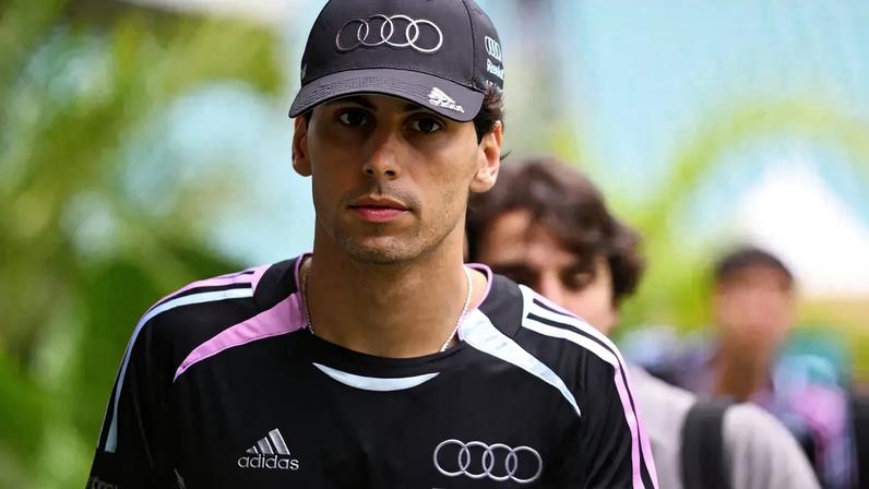 Gabriel Bortoleto no GP de Miami pela F1 2026 (Foto: Rudy Carezzevoli/Getty Images/AFP)
