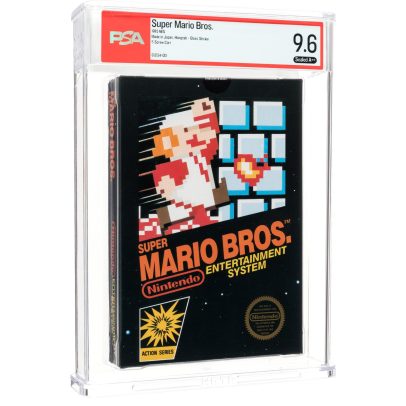 Super Mario Bros selado é vendido por US$ 3 milhões em recorde