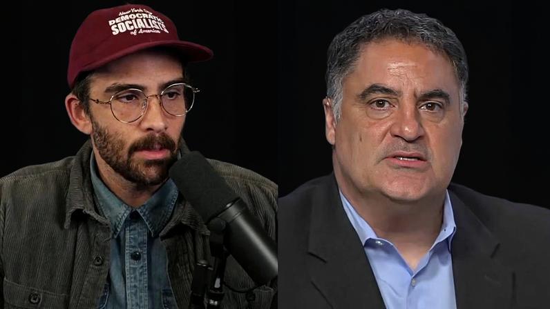 Hasan Piker and Cenk Uygur.
