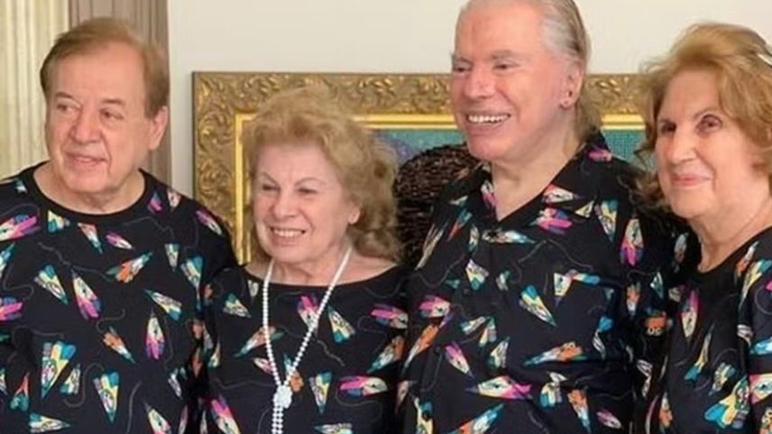 Filhas de Silvio Santos comemoram 90 anos de Perla Abravanel