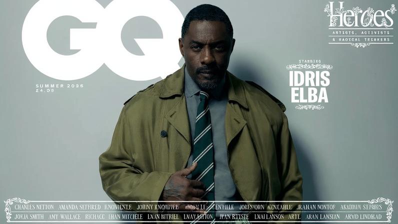 Idris Elba (seen above on the cover of British GQ Summer 2026 issue) said that “it’s not a realistic thing” for a black actor to play James Bond.
