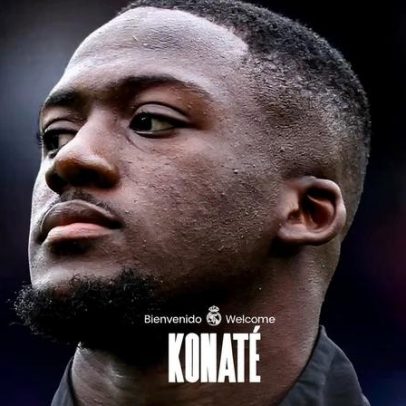 Real Madrid anuncia zagueiro Konaté