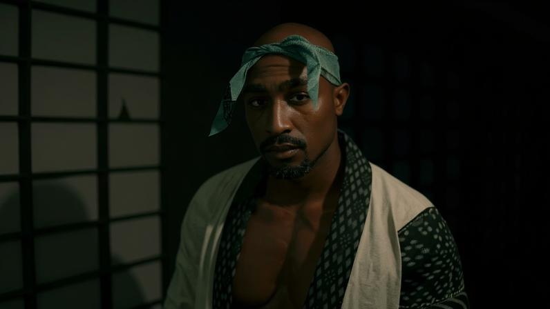 Tupac Shakur in Stranger Than Heaven