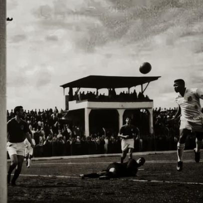 Gol considerado mais belo de Pelé, nunca filmado, será recriado com IA