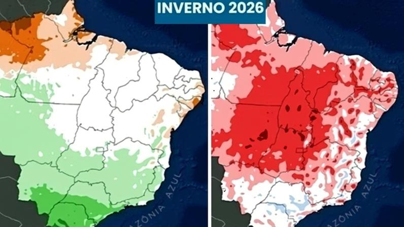 El Niño em rápido fortalecimento começa a influenciar o clima no Brasil no inverno de 2026
