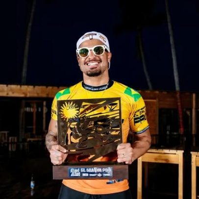 Italo Ferreira celebra vice em El Salvador: significado maior que troféu