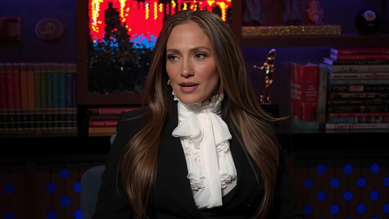 Jennifer Lopez (seen above on “WWHL”) revealed how she avoided “spoiling” her kids.