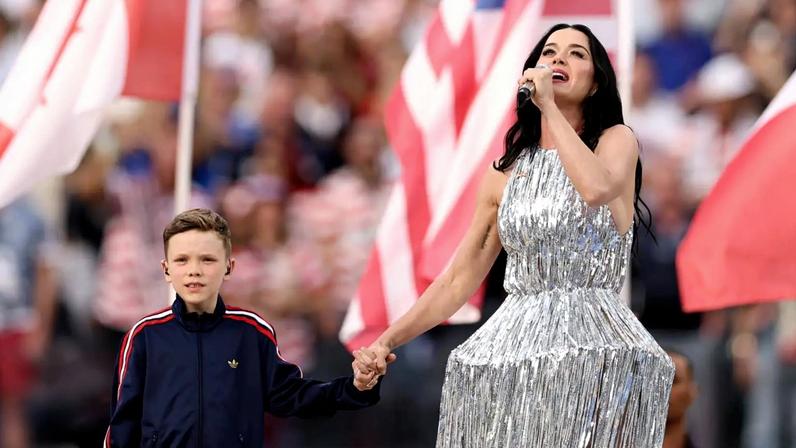 Katy Perry and 10-Year-Old Singer Tius Bring Heartfelt 'Wonder' Performance to the World Cup