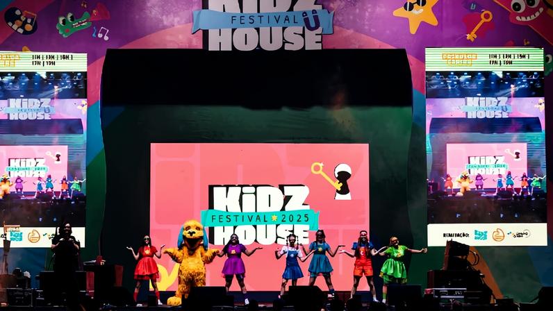 Kidzhouse Festival chega ao Rio de Janeiro, o 'Rock in Rio das Crianças'