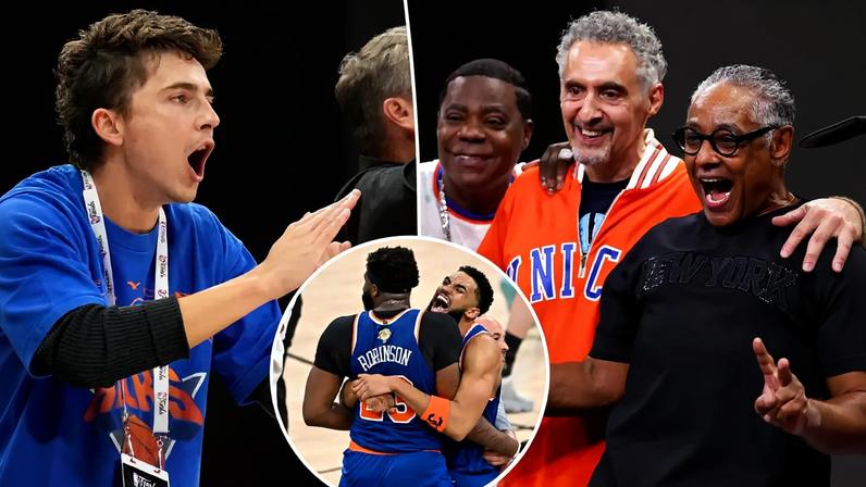 Prince Harry, Timothée Chalamet e outras celebridades celebram título dos Knicks