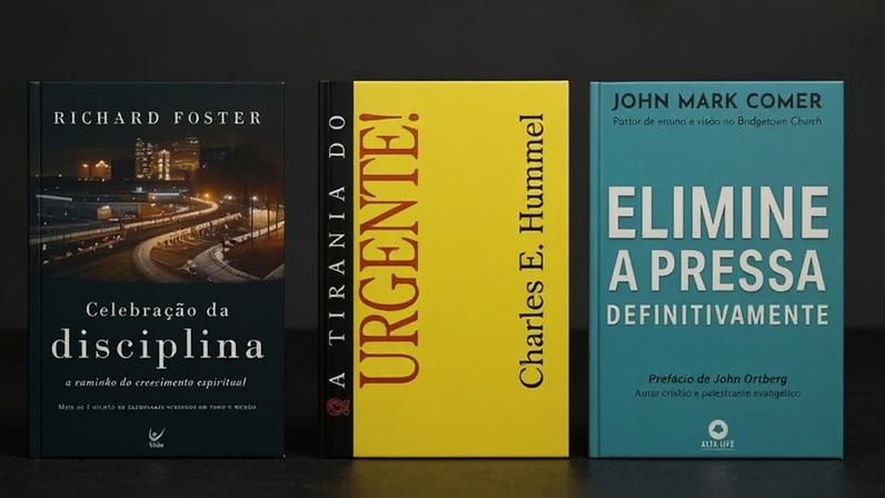 Cinco livros essenciais contra exaustão cristã e pressa