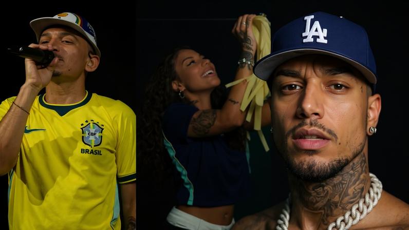 João Gomes, Ludmilla, Veigh e mais se juntaran em nova múisca da Copa — Foto: Reprodução/Instagram