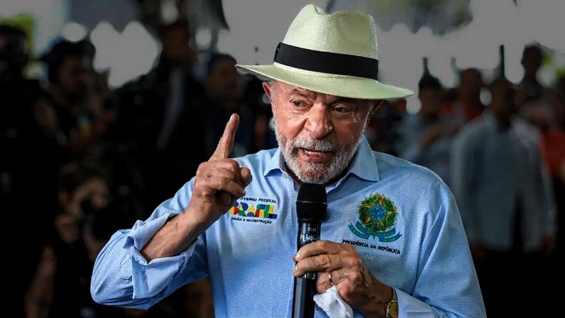 Presidente petista atribuiu ao senador a articulação pela nova sobretaxa de 25% dos EUA aos produtos brasileiros. (Foto: Ricardo Stuckert/Secom)