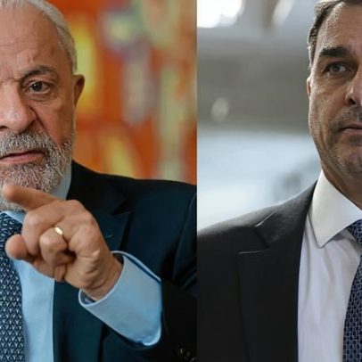 Quaest aponta Lula mais à esquerda que Flávio Bolsonaro