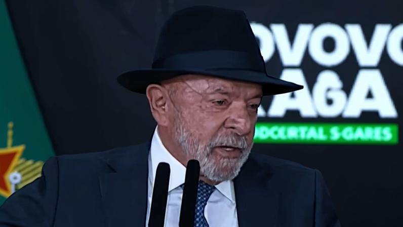 O presidente Lula
