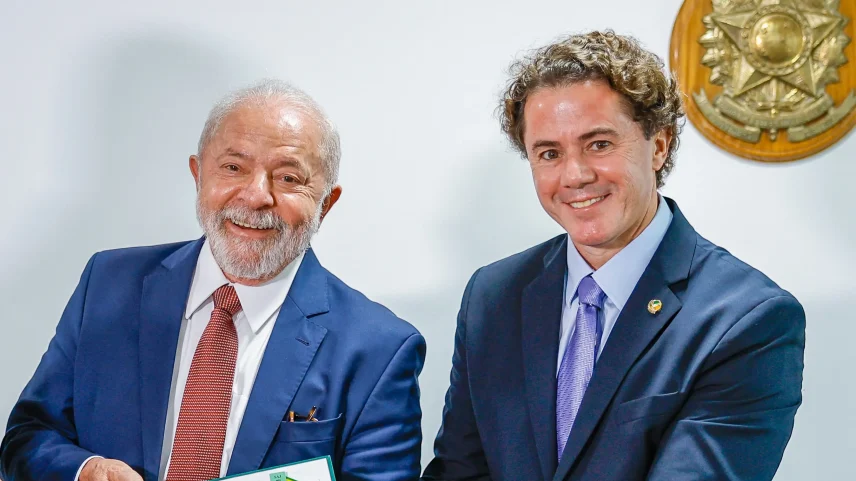 Lula declarou apoio à reeleição do senador Veneziano Vital do Rêgo (MDB-PB). (Foto: Ricardo Stuckert/PR)