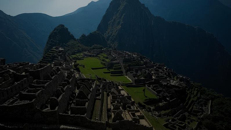 Machu Picchu, no Peru, é um dos cartões-postais da América do Sul
