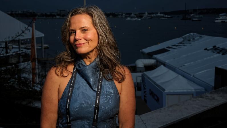 Maria Cândida em Cannes — Foto: Divulgação