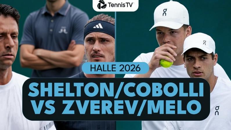 Desempenho de Zverev e Melo na dupla em Halle é analisado