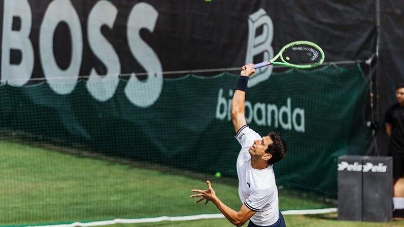 Marcelo Melo joga em Halle ao lado de Zverev