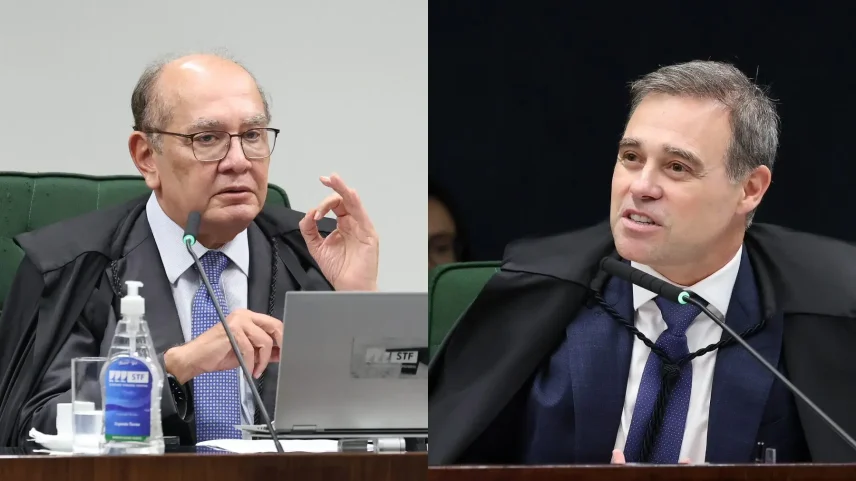 André Mendonça e Gilmar Mendes trocaram farpas durante o julgamento da Segunda Turma do STF. (Foto: Luiz Silveira/STF)