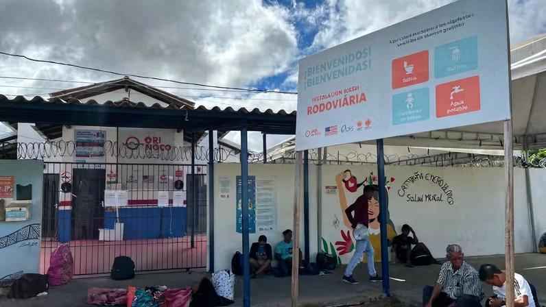 Migrantes venezuelanos em Boa Vista, Roraima. — Foto: Yara Ramalho/g1 RR