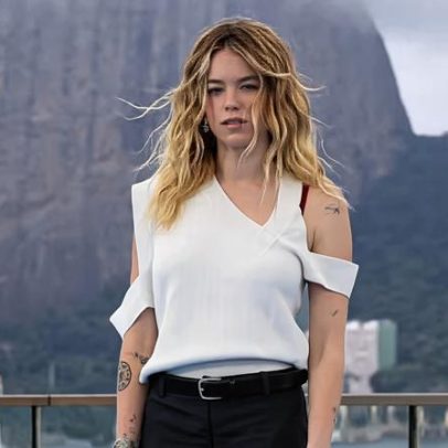 Elenco de Supergirl com Milly Alcock enfrenta tempo nublado no Rio