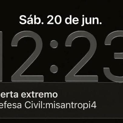 Polícia Federal investiga invasão a sistema da Defesa Civil após alerta extremo