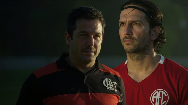 Murilo Benício interpretou Tufão em 'Avenida Brasil'; Vladimir Brichta viveu Neném em 'Quanto mais vida, melhor!' — Foto: TV Globo