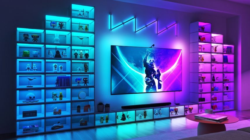 Nanoleaf has made a name for itself by developing smart color-changing LED lighting products, including wall panels, TV mirroring, and display cases.