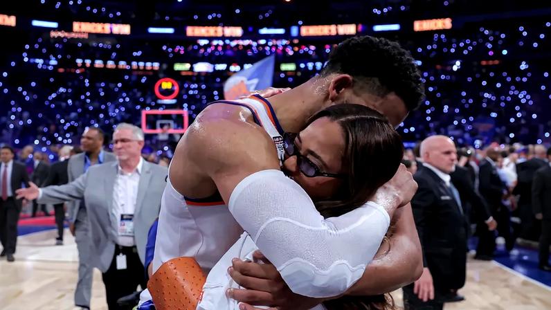 Jordyn Woods believed that the New York Knicks and fiancé Karl-Anthony Towns could bring home the championship way back in December 2025.