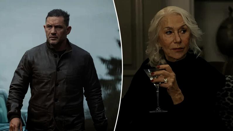 Tom Hardy and Helen Mirren in "Mobland."