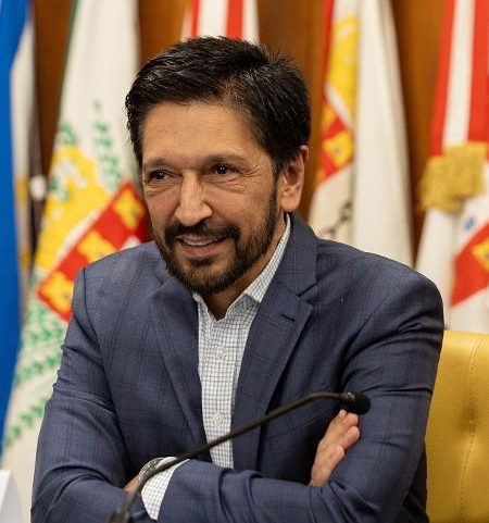 O prefeito de São Paulo, Ricardo Nunes (MDB)