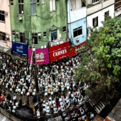 Igreja promove ação social e evangelística na comunidade da Rocinha