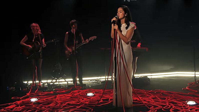 Olivia Rodrigo on 'Jimmy Kimmel Live'
