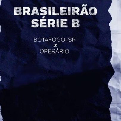 Botafogo-SP x Operário: onde assistir à Série B do Brasileirão