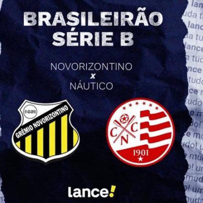 Novorizontino x Náutico: veja onde assistir à Série B do Brasileirão