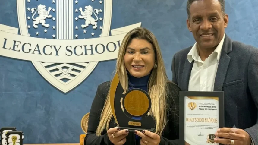 Sidnei Gomes e Valéria Nascimento, gestores da Legacy School