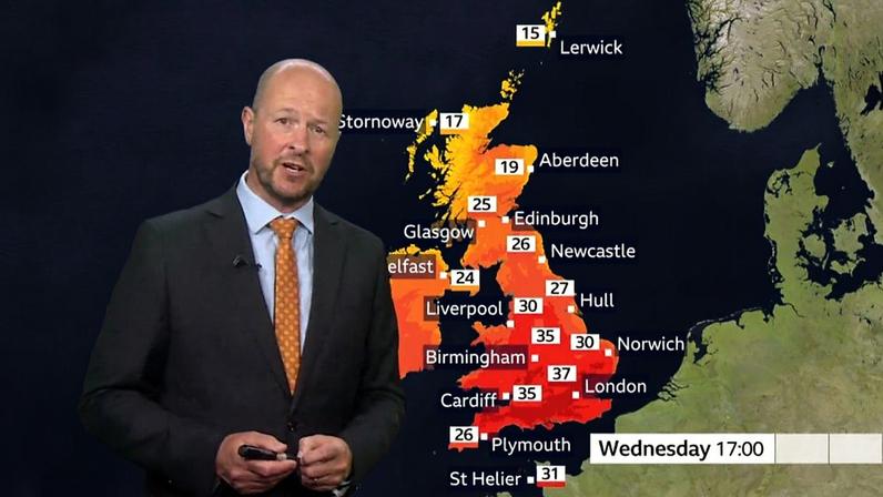 BBC Weather divulga nova previsão do tempo