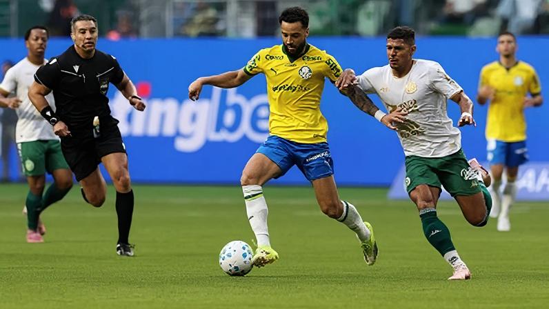 Palmeiras, de Felipe Anderson, é o líder do Brasileirão