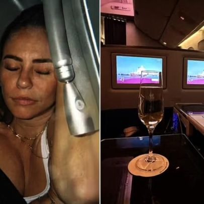 Paolla Oliveira relata saga de viagem em voo eterno